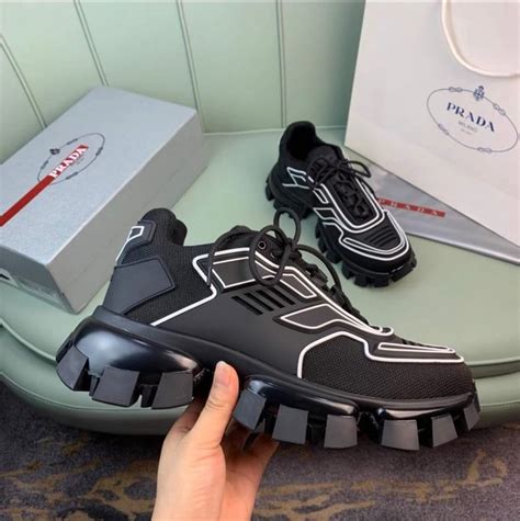 prada cloudbust thunder white and black